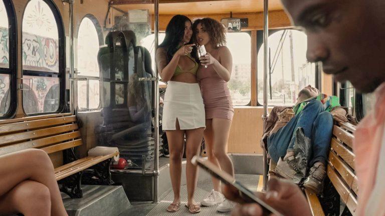 The Fucking Public Bus Threesome – Ameena Green, Kira Perez – RK Prime
