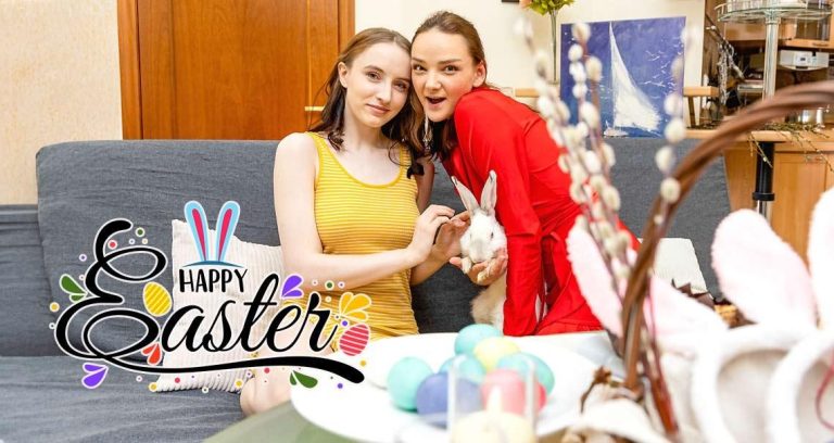 ClubSweethearts – Easter Lesbian Lovers – Erika Mori, Olivia Trunk