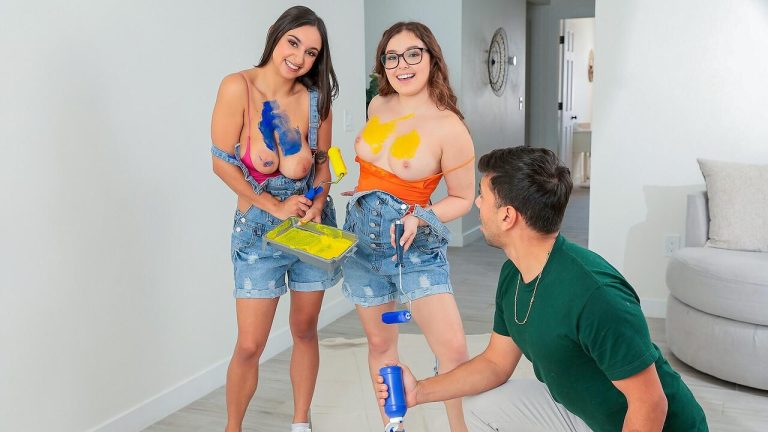 CumSwappingSis – Stepsis Gets A Fresh Coat – S5:E9 – Leana Lovings, Hailey Rose